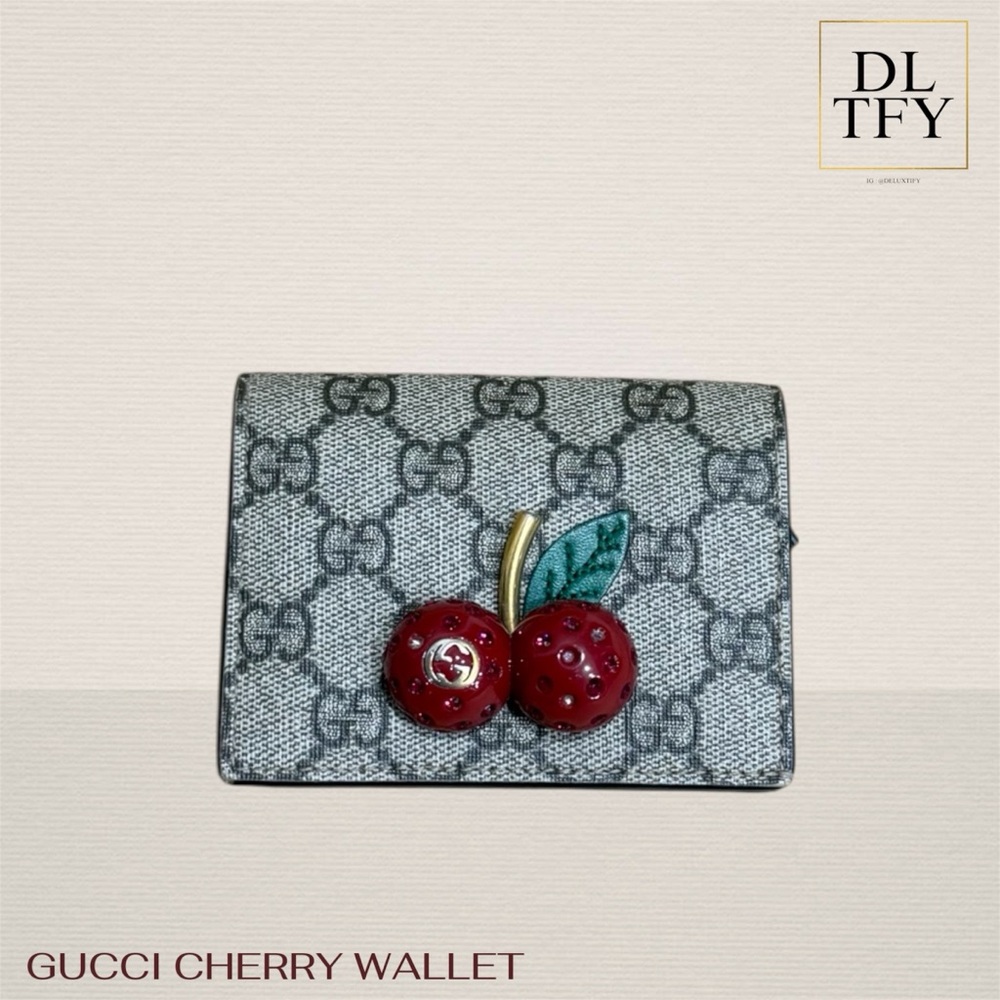 Gucci Cherry Wallet